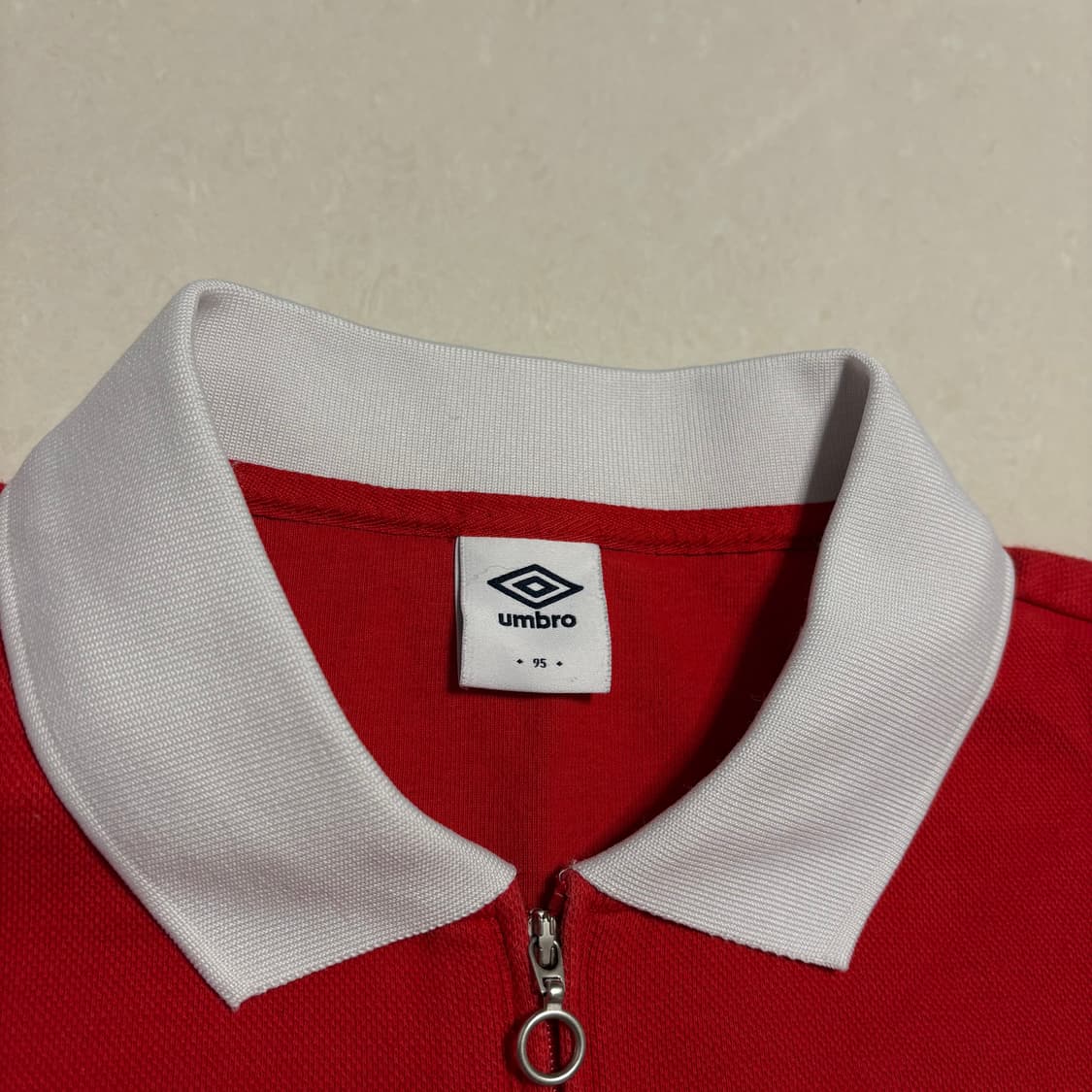 정품 엄브로 반집업 럭비 맨투맨 카라넥 긴팔 티셔츠 상품이미지7