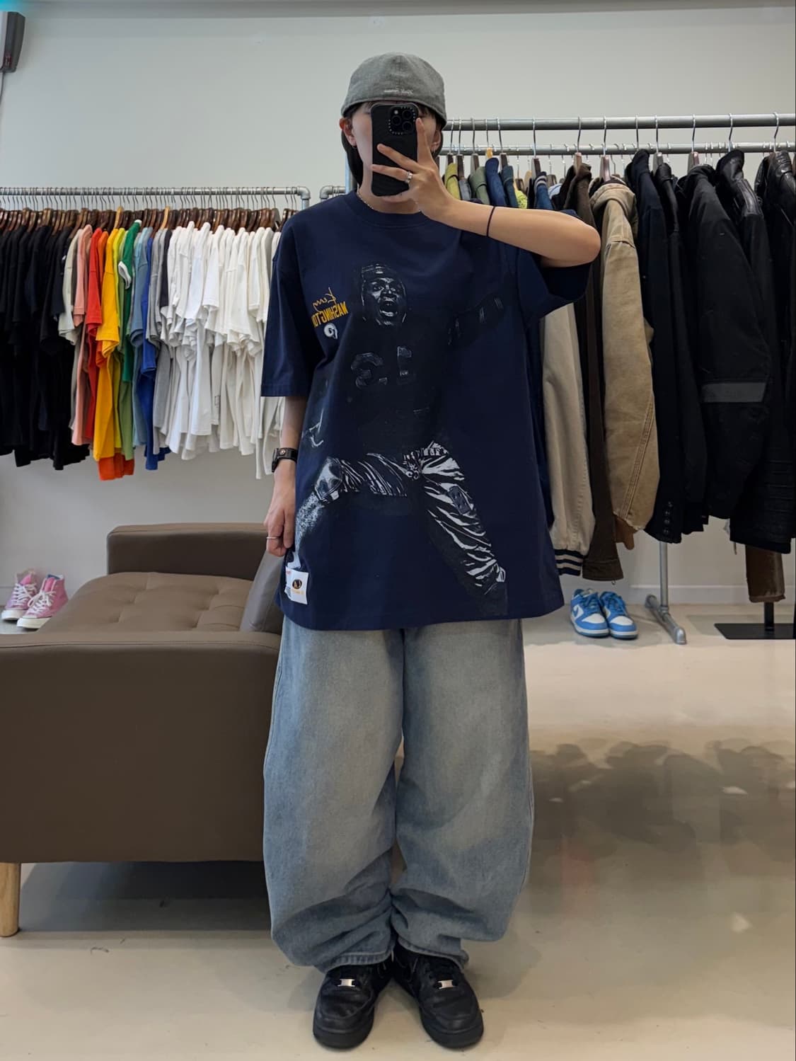 미첼앤네스 케니 워싱턴 로스앤젤레스 램스 반팔 상품이미지6