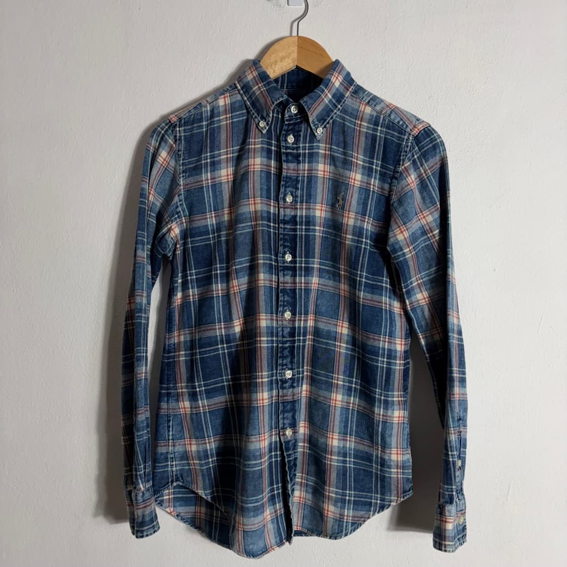 폴로 데님앤서플라이 빈티지 체크 셔츠(S) 상품이미지1