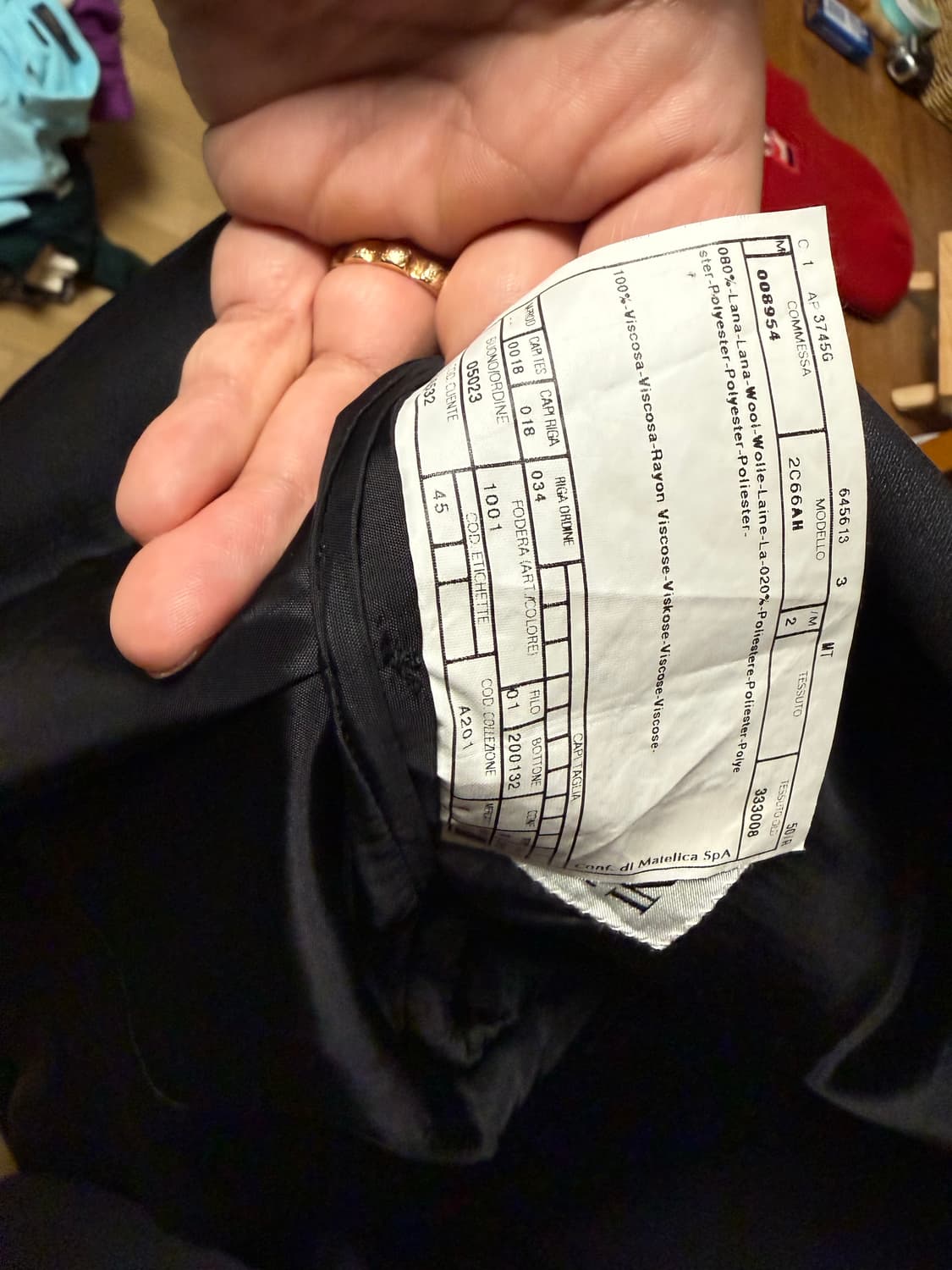 알마니 수트 셋업.  105  상품이미지5