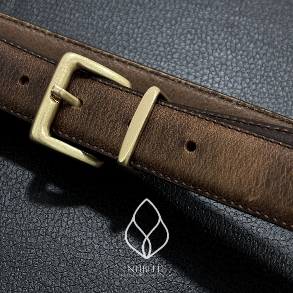 🌗 Vintage leather belt / 이태리 빈티지 가죽 벨트 상품이미지6