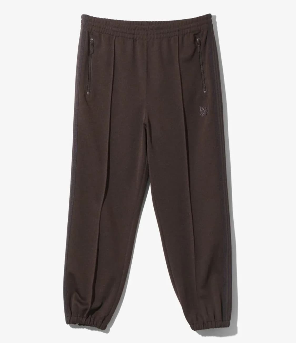 니들스 지퍼 트랙 팬츠 폴리 스무스 다크 브라운 상품이미지1