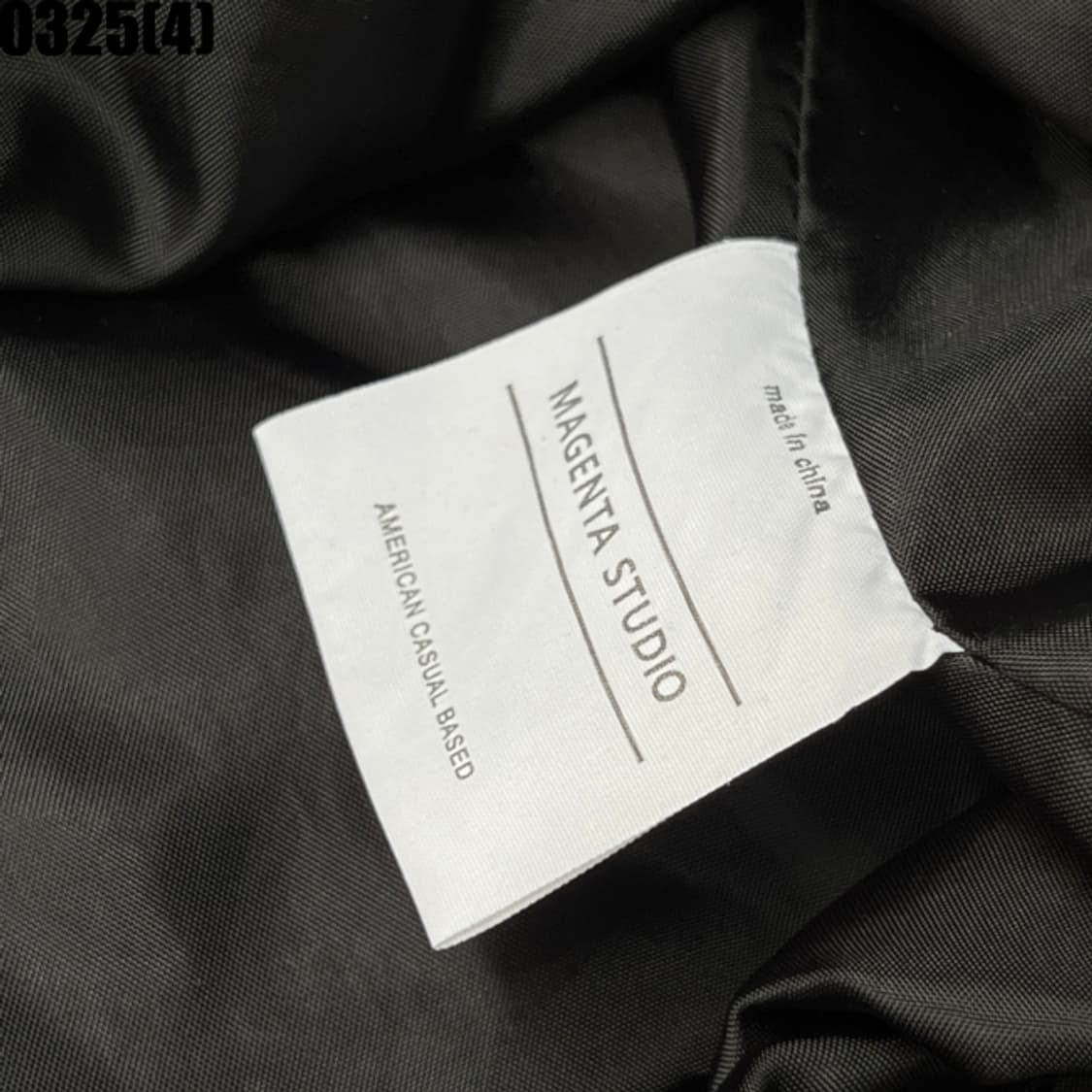 마젠타 스튜디오 블랙 항공점퍼 0325(4) 상품이미지5