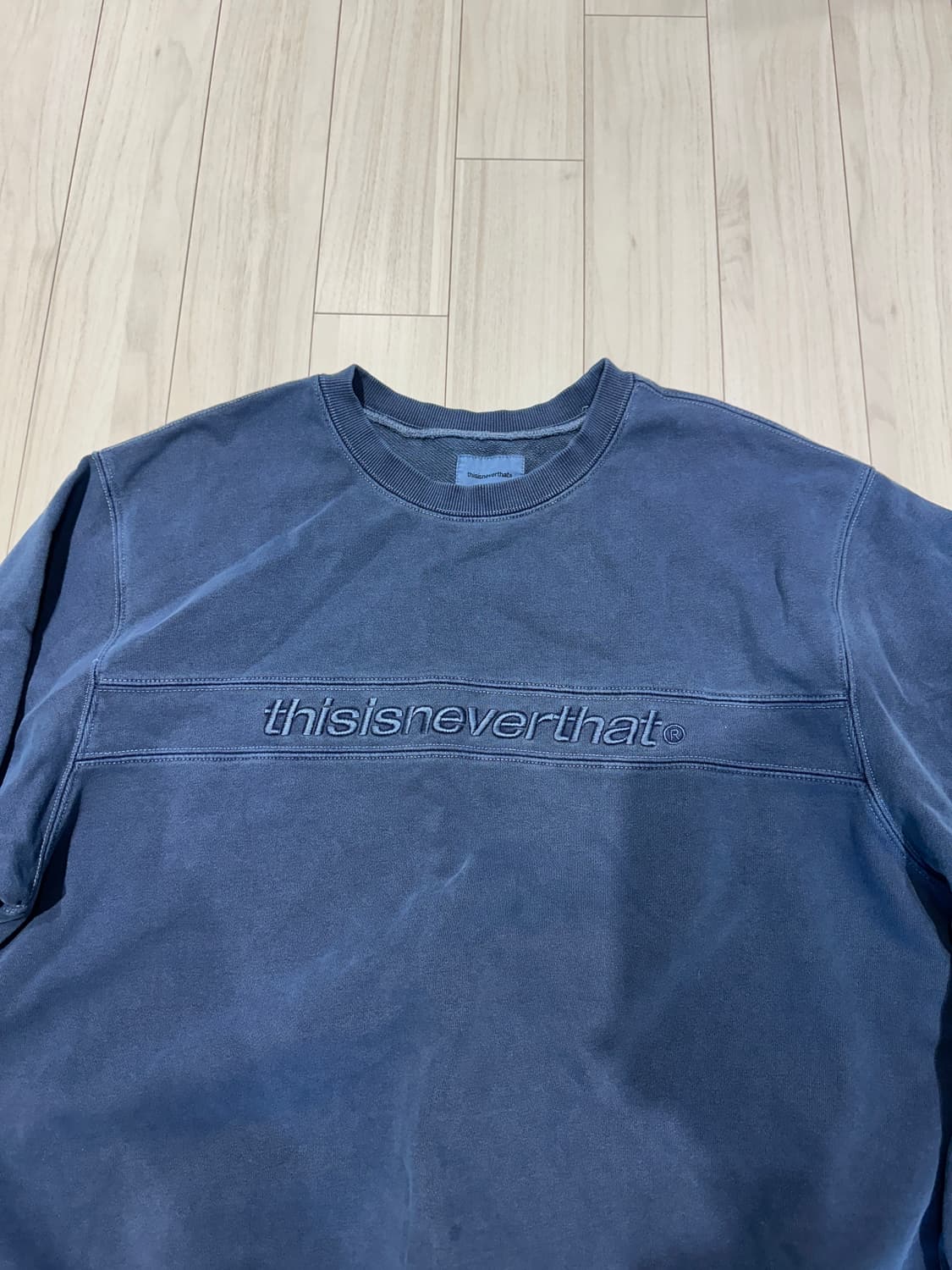 디스이즈네버댓 로고 맨투맨 L 상품이미지1