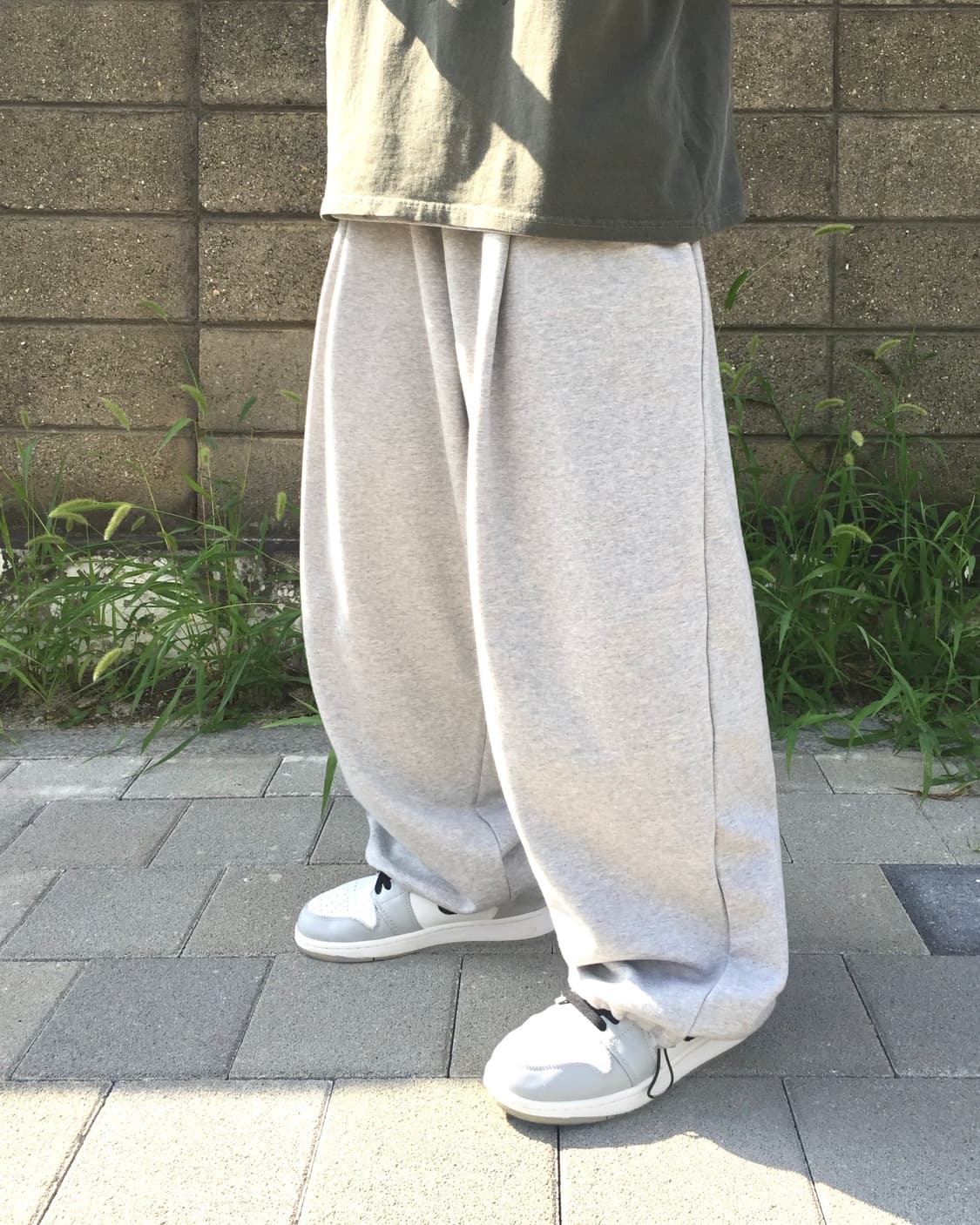 (새상품) 비키 원턱 와이드 벌룬 팬츠 상품이미지3