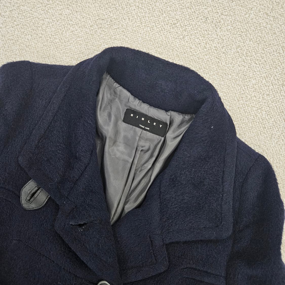 [42] 시슬리 여성 알파카 울 코트 1203JM1 상품이미지2