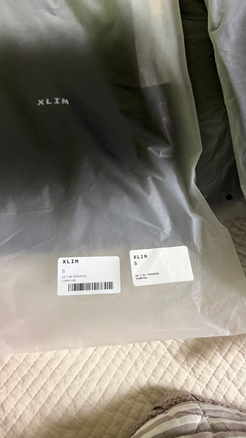 [S] xlim EP.7 04 TROUSERS 차콜 상품이미지2