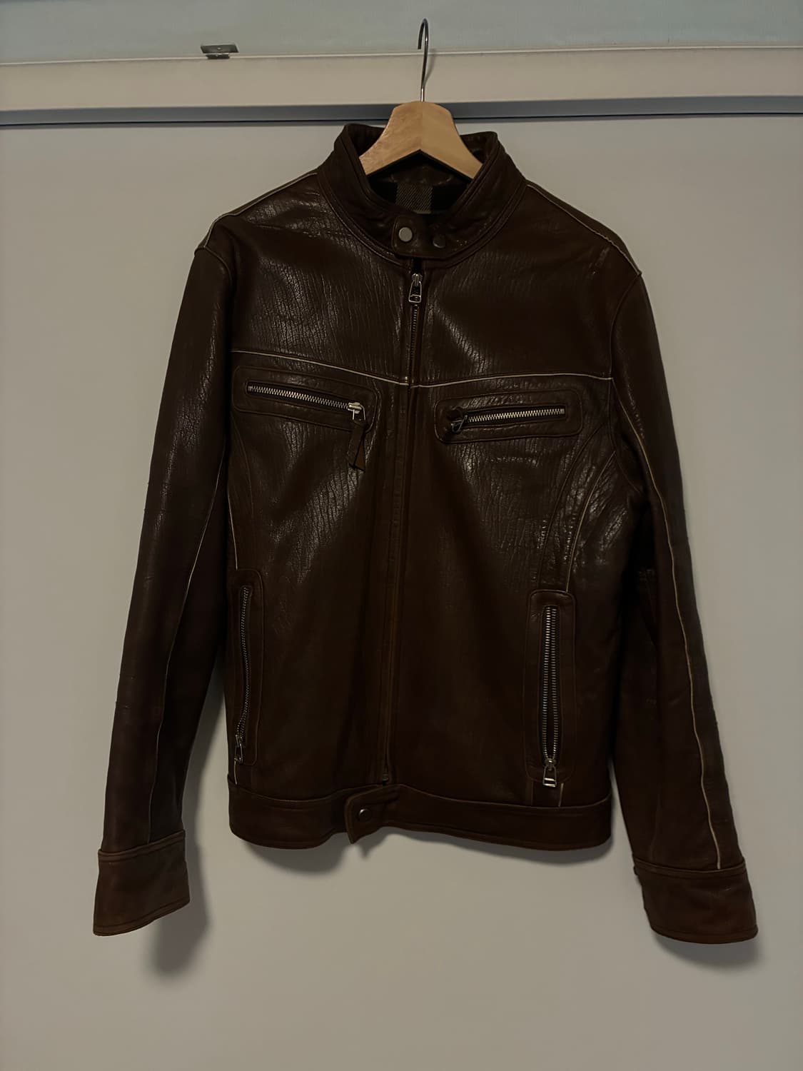 빈티지 레더 자켓 상품이미지1