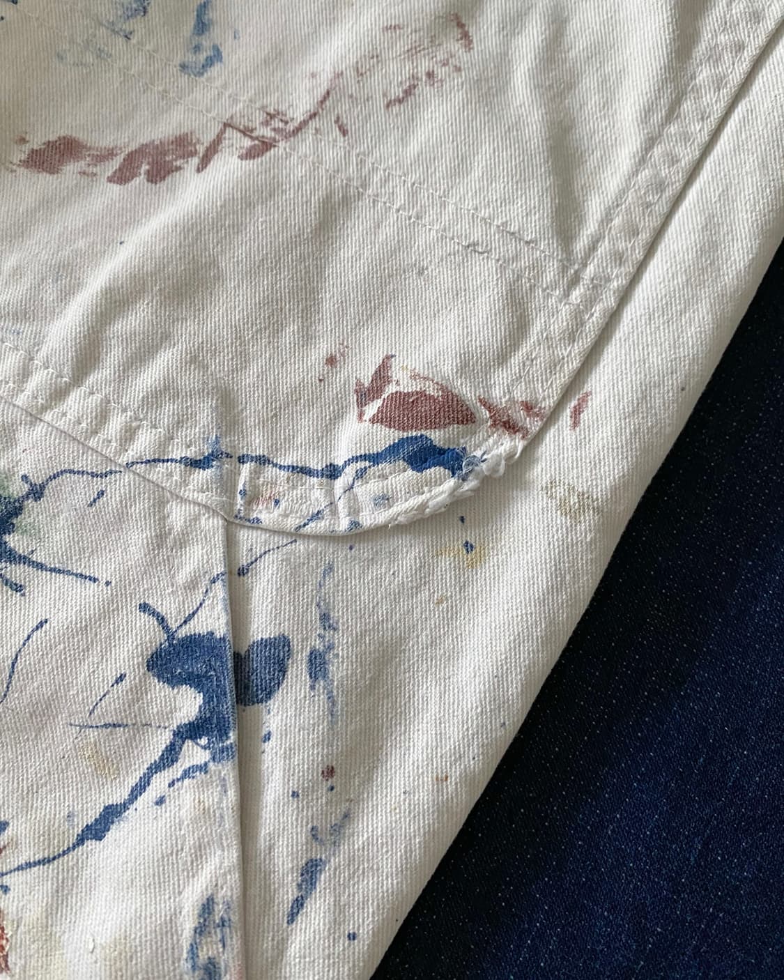 디키즈 화이트 카펜터 페인터 워크 팬츠 YC-032 상품이미지8