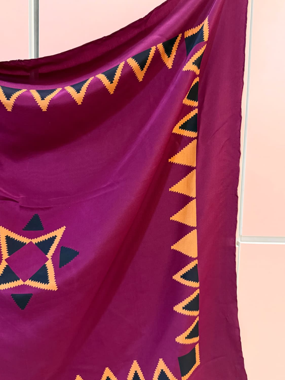 빈티지 기하학 패턴 스카프 상품이미지5