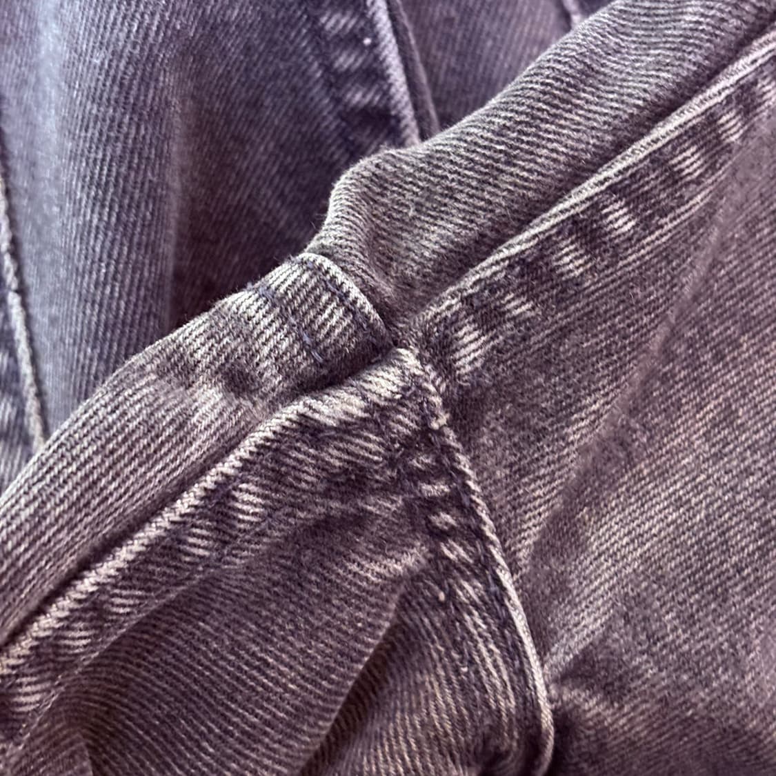 [36/32] USA 🇺🇸 리바이스 505 오렌지 탭 흑청 블랙 상품이미지4