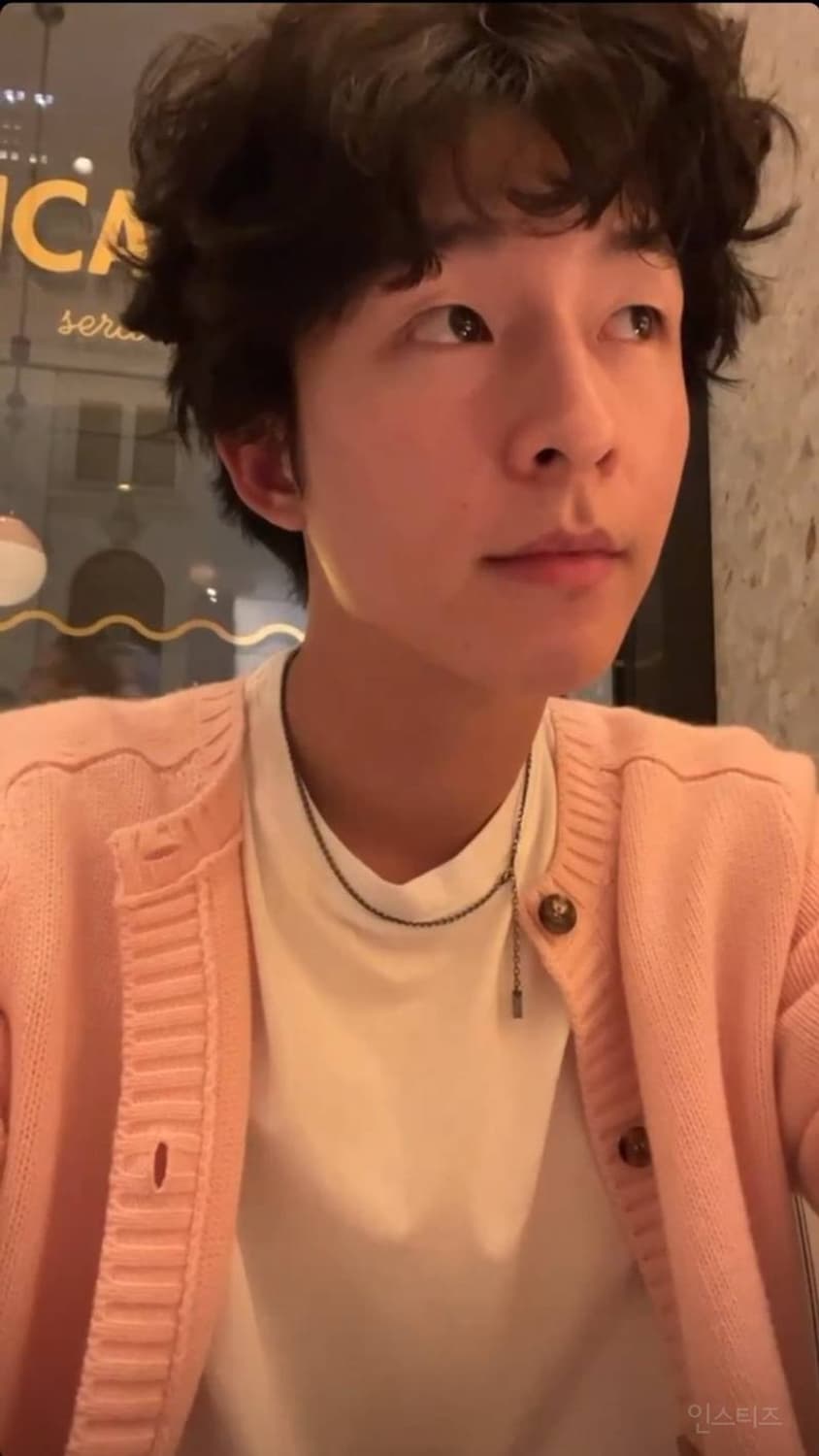 [48] 프라다 울 캐시미어 가디건 핑크 상품이미지2