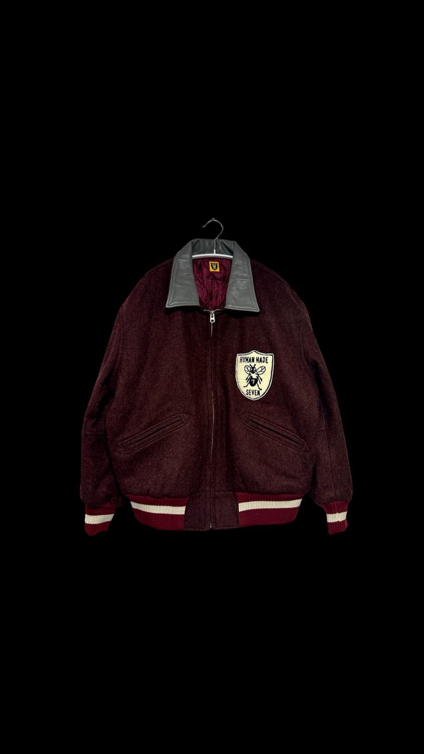 휴먼 메이드 스튜디오 세븐 콜라보 바시티 자켓 상품이미지1