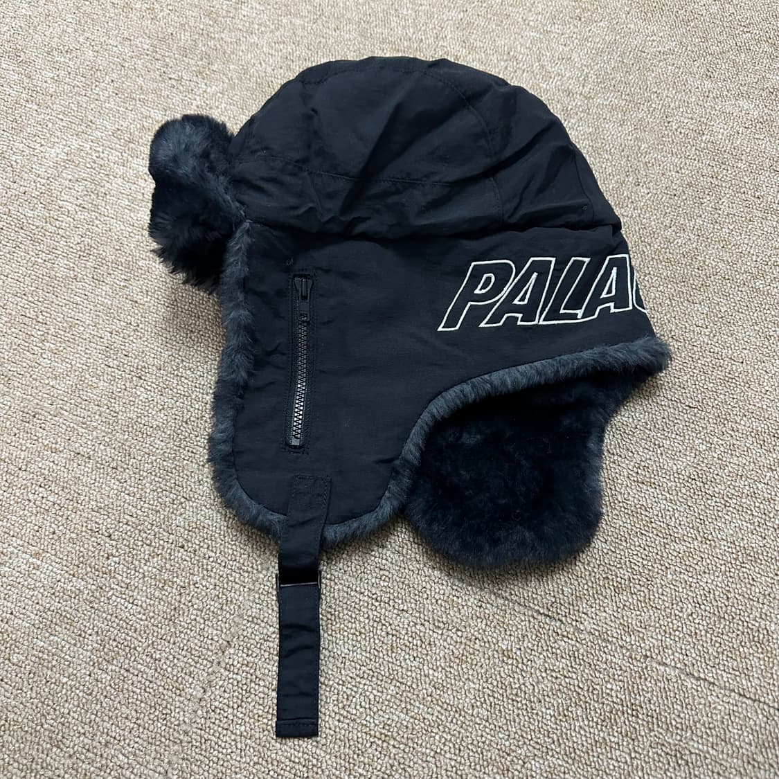 팔라스 20FW P 트루퍼 쉘 햇 블랙 리버시블 양면 상품이미지5