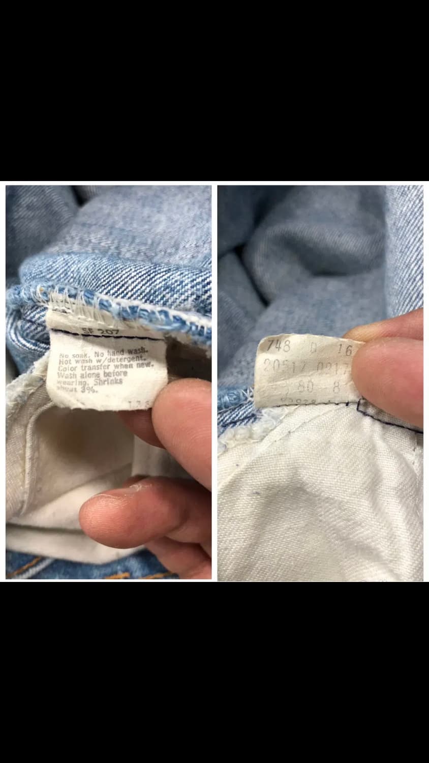 80s 리바이스517 USA 66후기 8공장 허리31 둘레79 상품이미지9