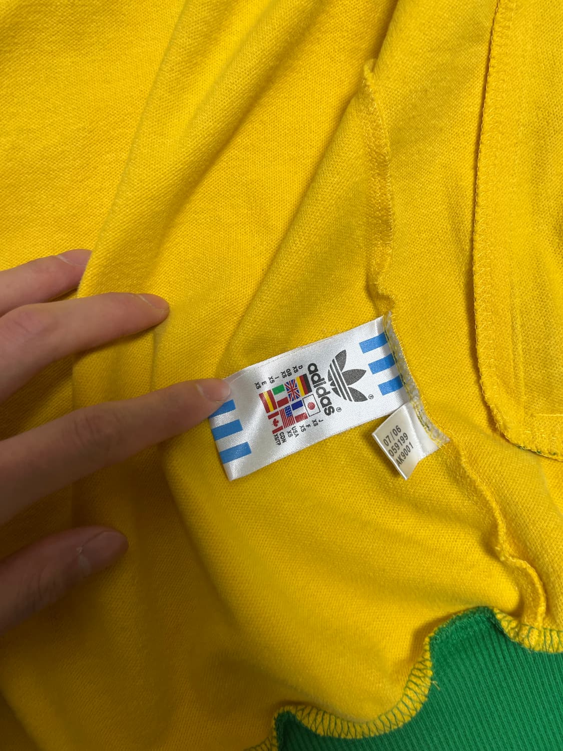 아디다스 브라질 RIO 져지 XS 상품이미지4