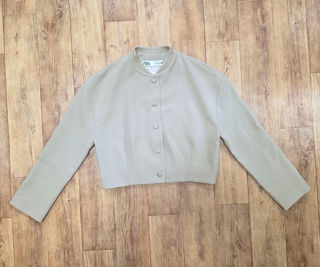 자라(ZARA) 크롭 봄버자켓 55-66 새상품 상품이미지2