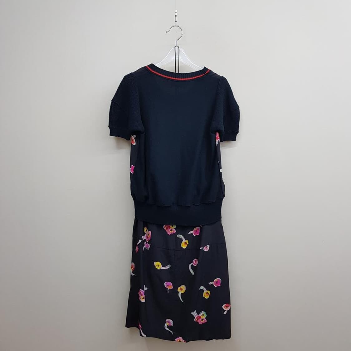 소니아 리키엘 플라워 프린트 투피스 세트 S사이즈 상품이미지2