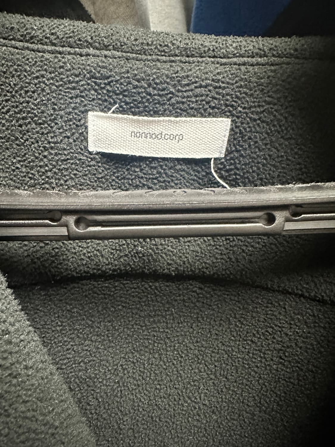 [1] 논노드 하프집업 블랙 상품이미지2