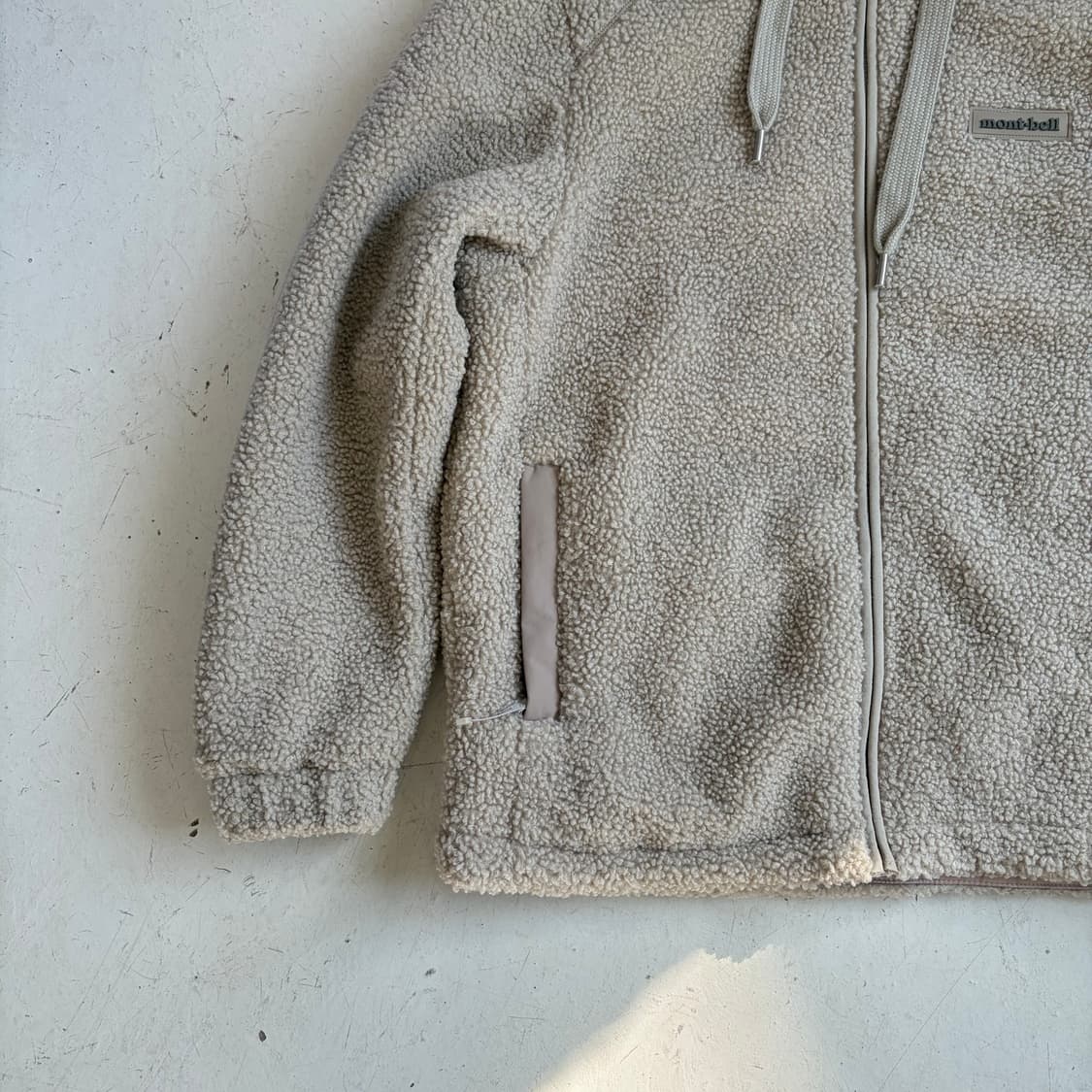 몽벨 빈티지 플리스 후드자켓 L 상품이미지3