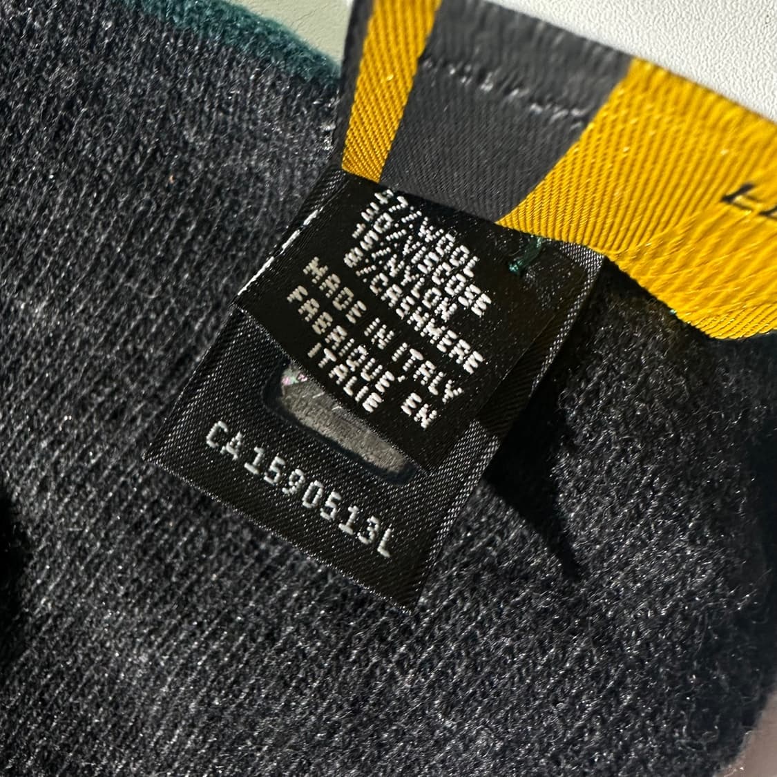 펜디 주카패턴 스트라이프 캐시미어 블렌드 머플러 목도리 상품이미지5