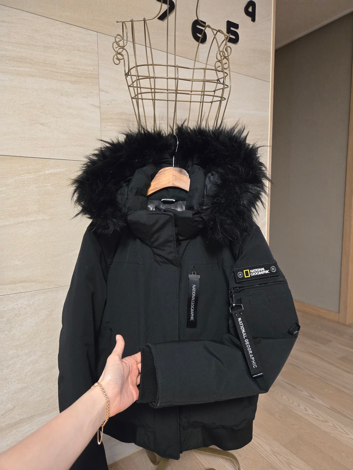 [90/s] 내셔널지오그래픽 여성 구스 패딩 상품이미지4