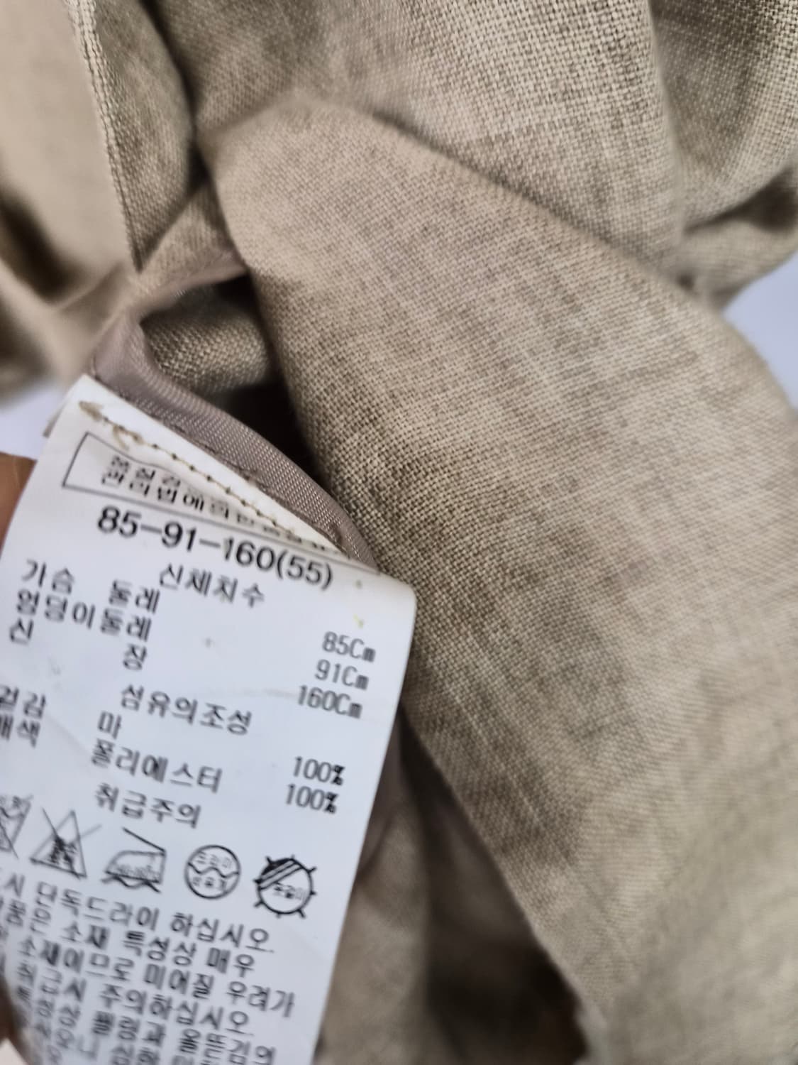리스트 린넨 롱자켓 상품이미지5