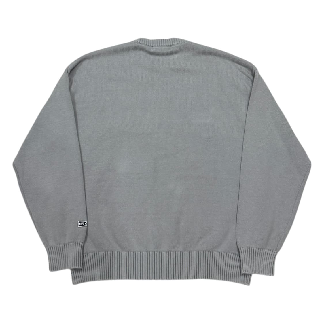 이벳필드 성조기 코튼 니트 그레이 M 상품이미지3