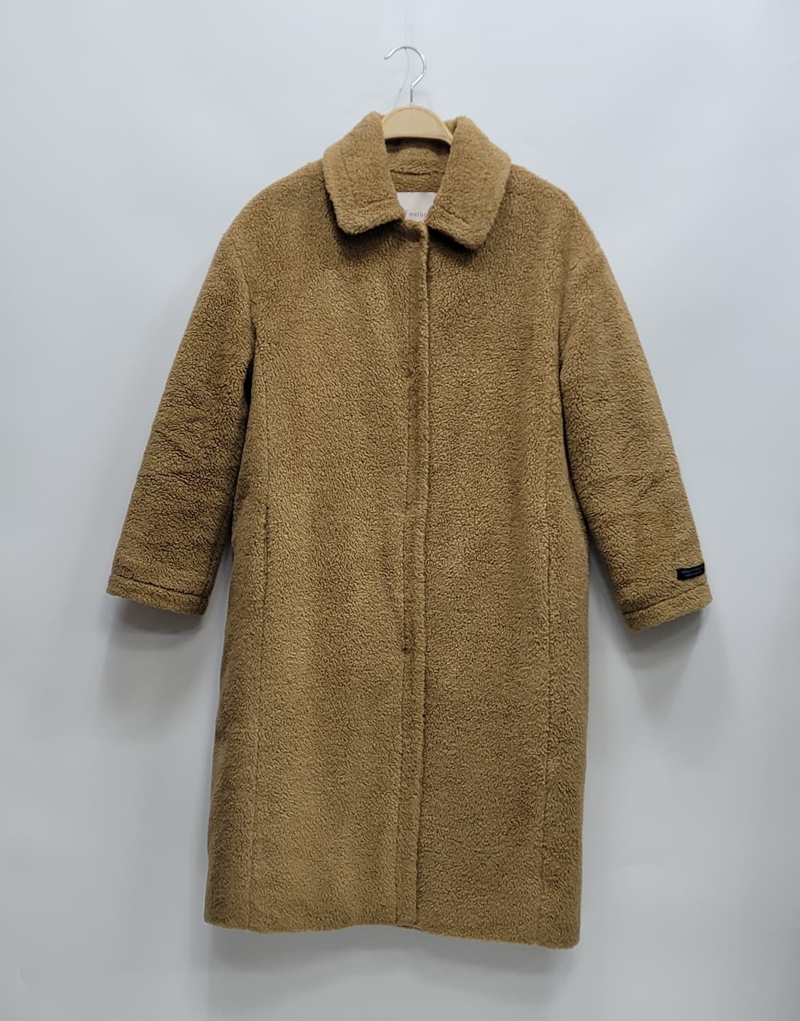 MELBON 멜본 플리스 코트 뽀글이 코트 / 여 FREE 카멜 상품이미지1