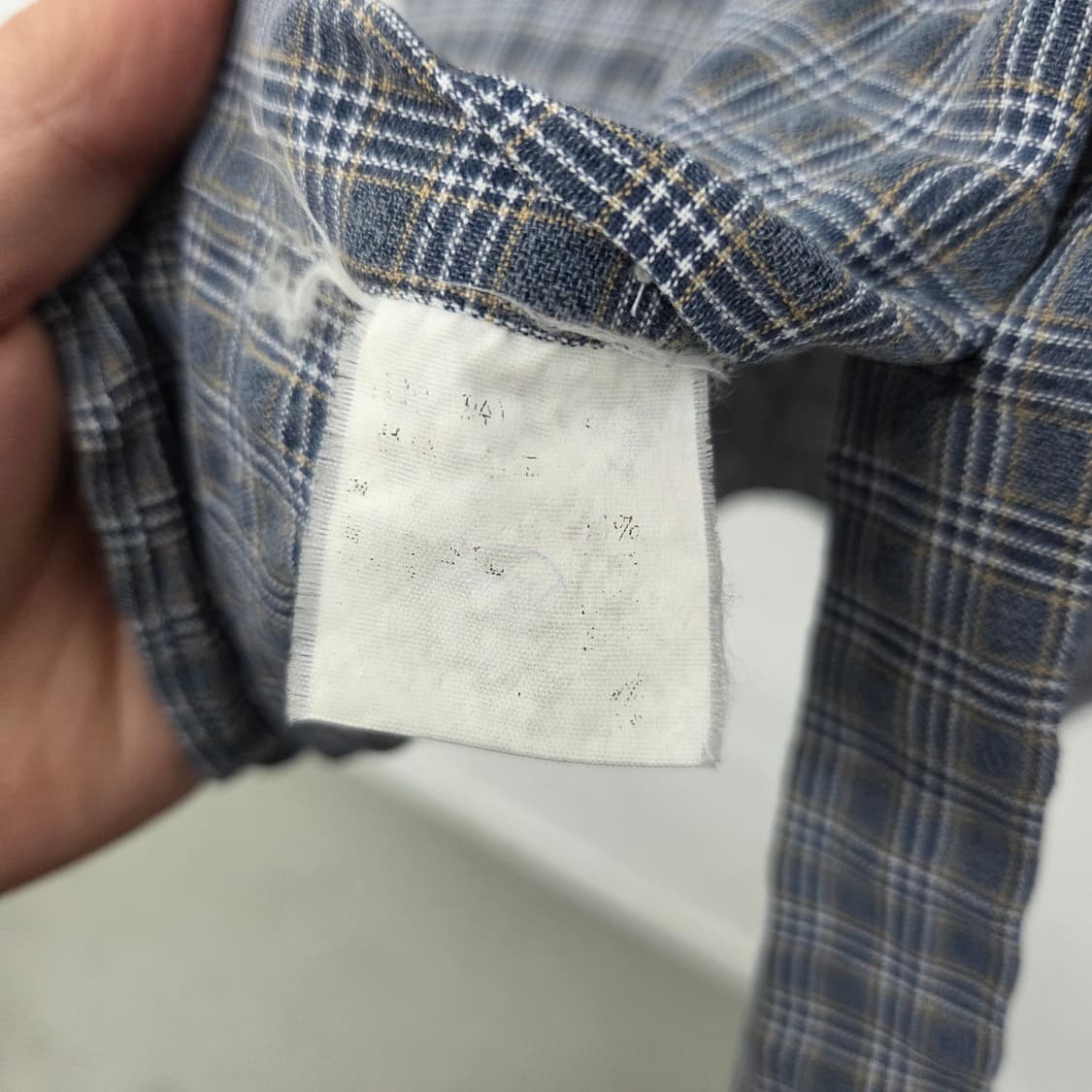 dior 디올 체크 반팔 셔츠 남성L 상품이미지6