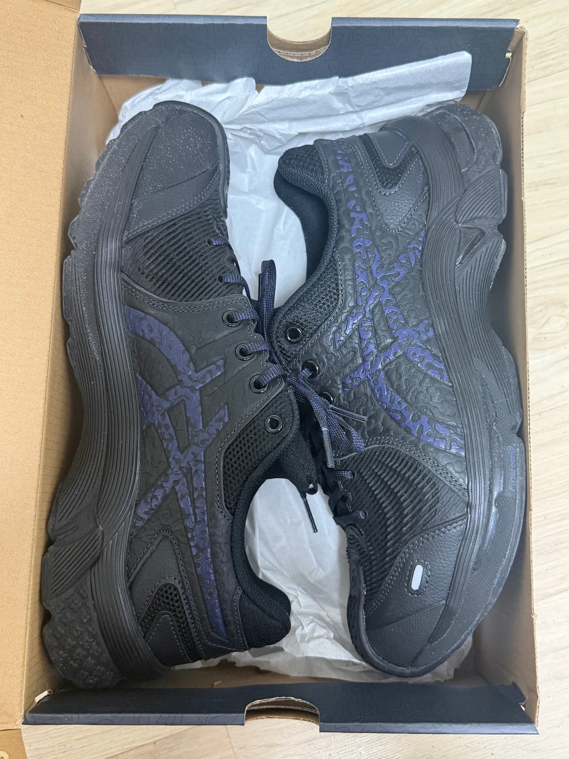 아식스 키코코스타디노브 젤키릴 3 블랙 딥블루 270 상품이미지4