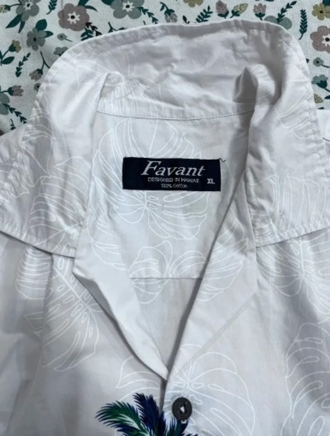 FAVANT 남성 반팔하와이안셔츠 XL사이즈 상품이미지4