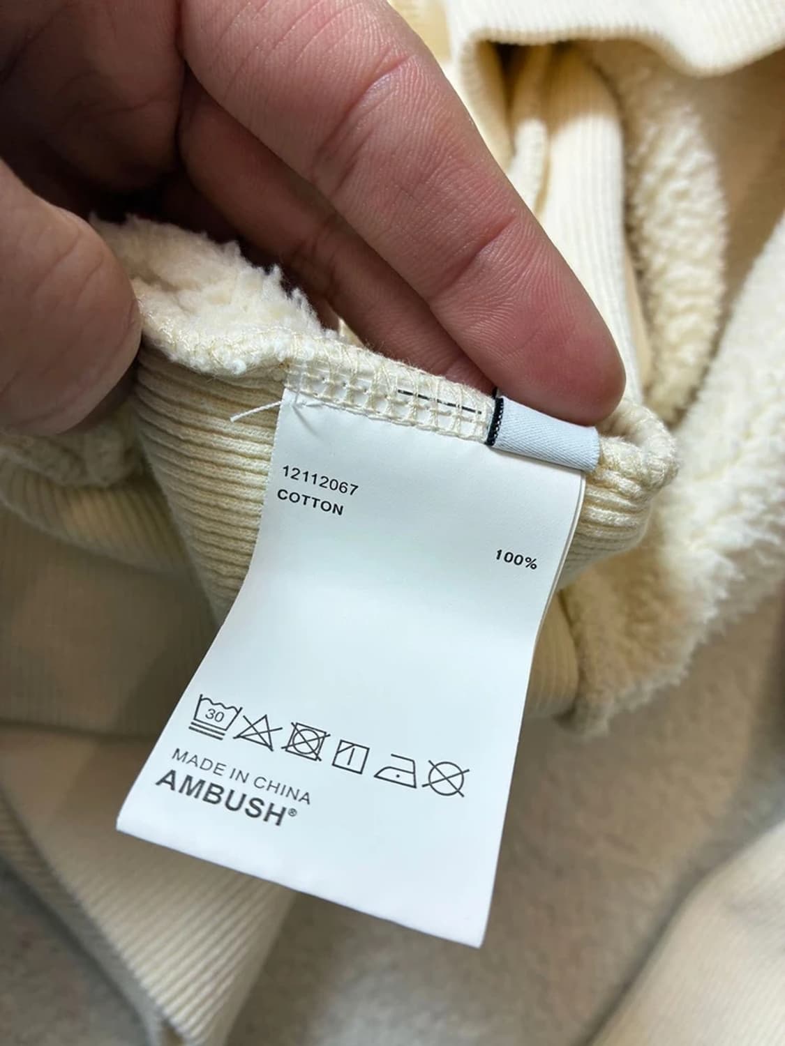 앰부쉬 AMBUSH 2020 백로고 오버 맨투맨 PN7582 상품이미지10