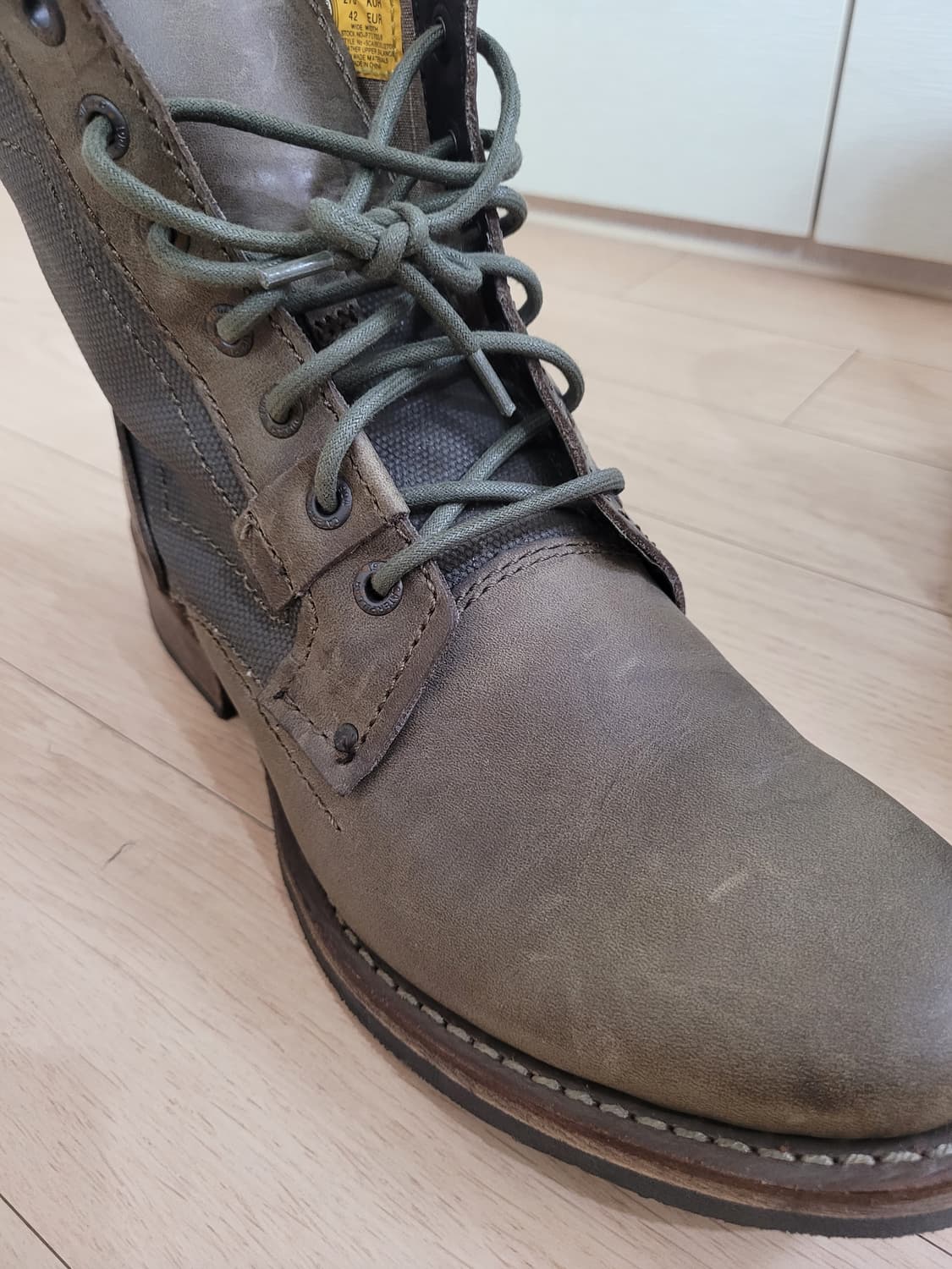 캐터필러 Caterpillar 남자 워커 부츠 280 카키 상품이미지6