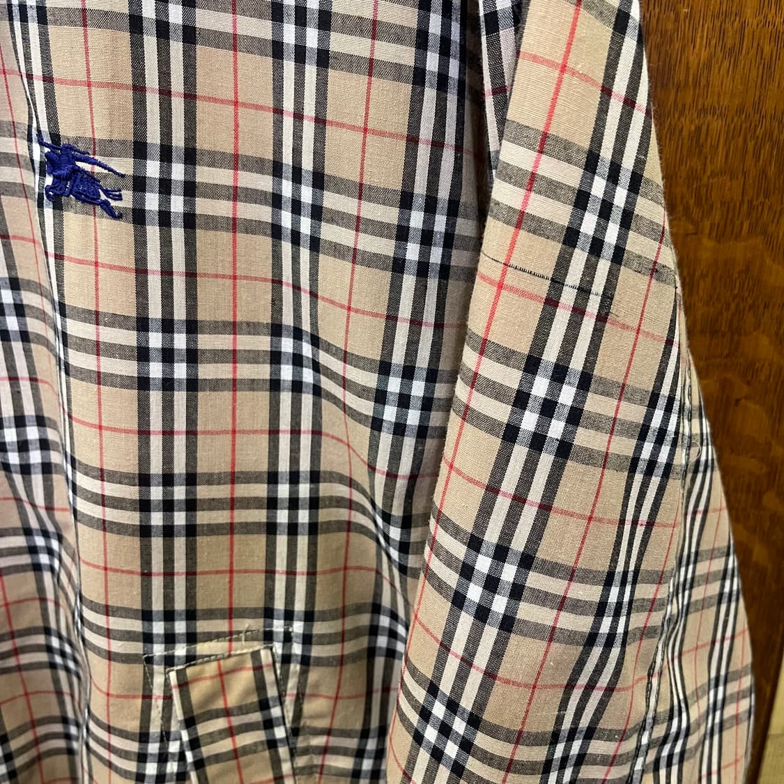 Vintage 버버리 리버시블 스윙자켓 상품이미지7