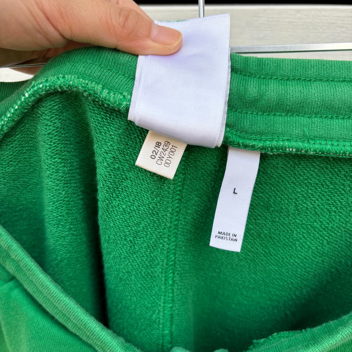 Adidas 아디다스 코튼 삼선 반바지 상품이미지9