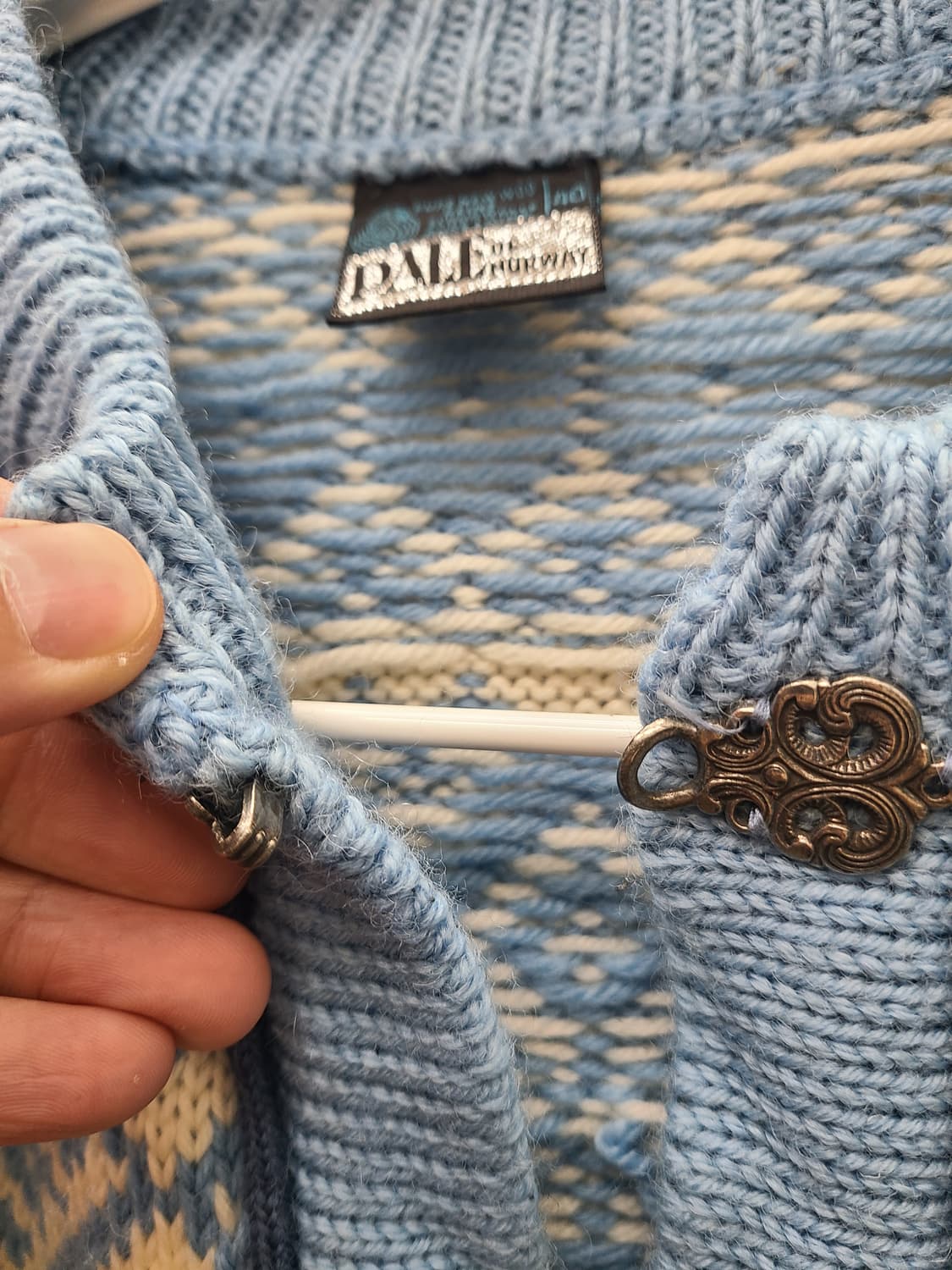 데일오브노르웨이 노르딕 니트 가디건 상품이미지5