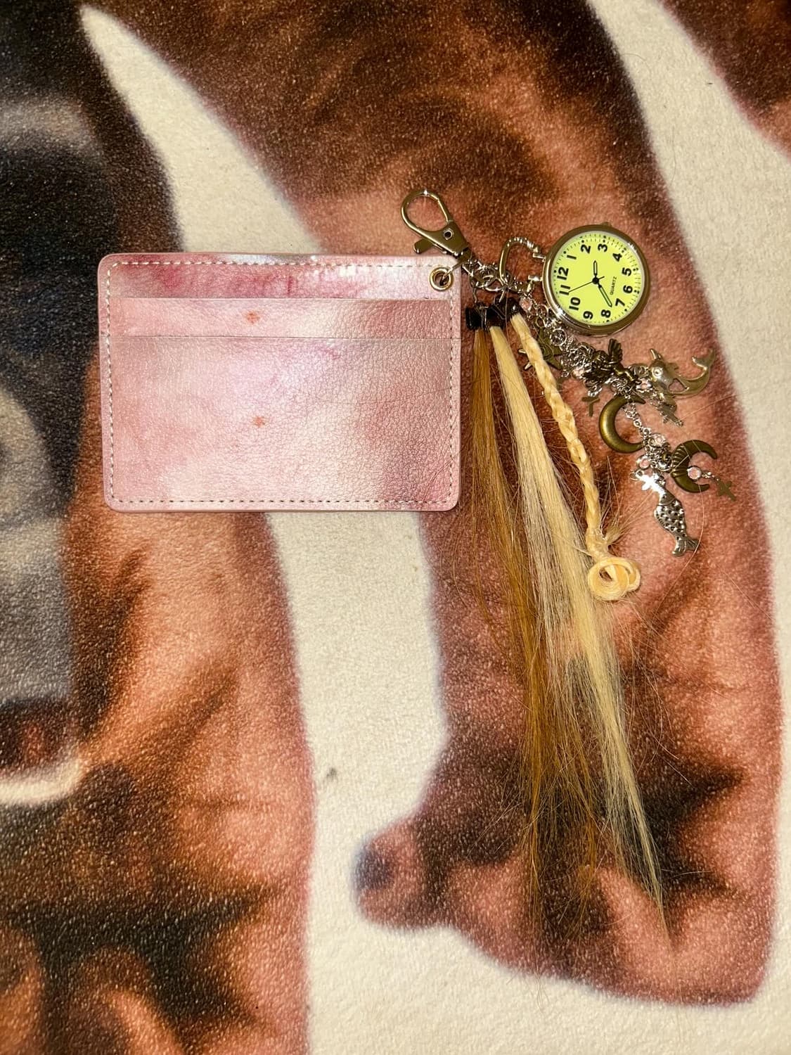 𓇽 Pierced Acne Face Card Holder 𓇽 상품이미지2