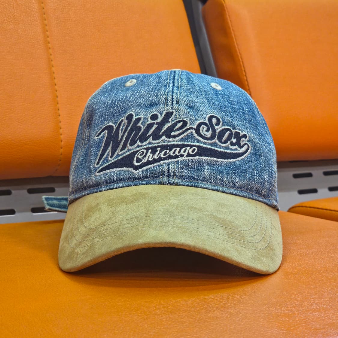 MLB 시카고 화이트삭스 데님 볼캡 상품이미지2