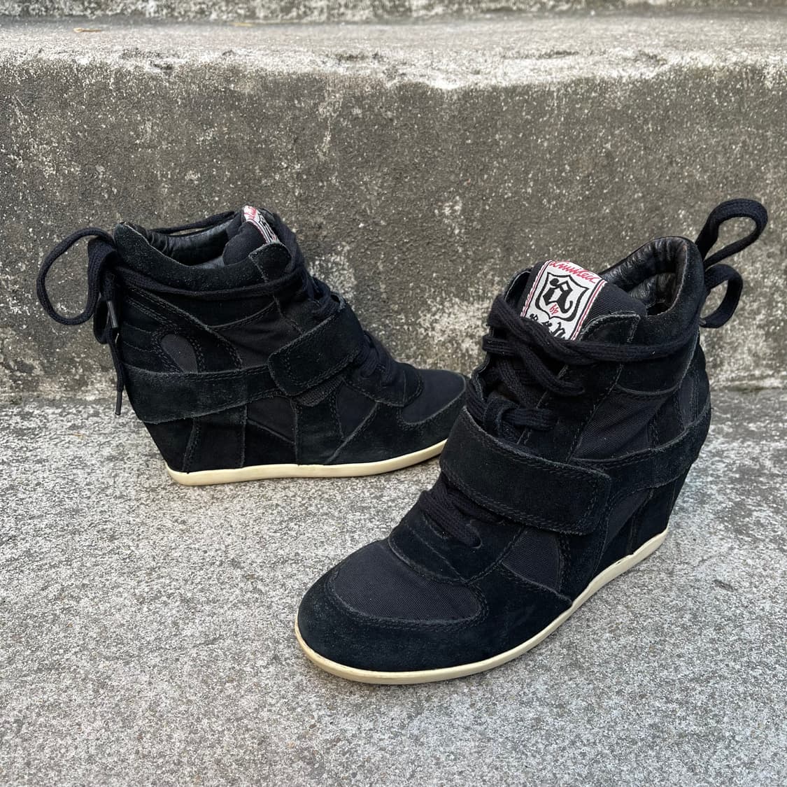 [37] ASH 스웨이드 웨지힐 스니커즈 (240) 상품이미지4