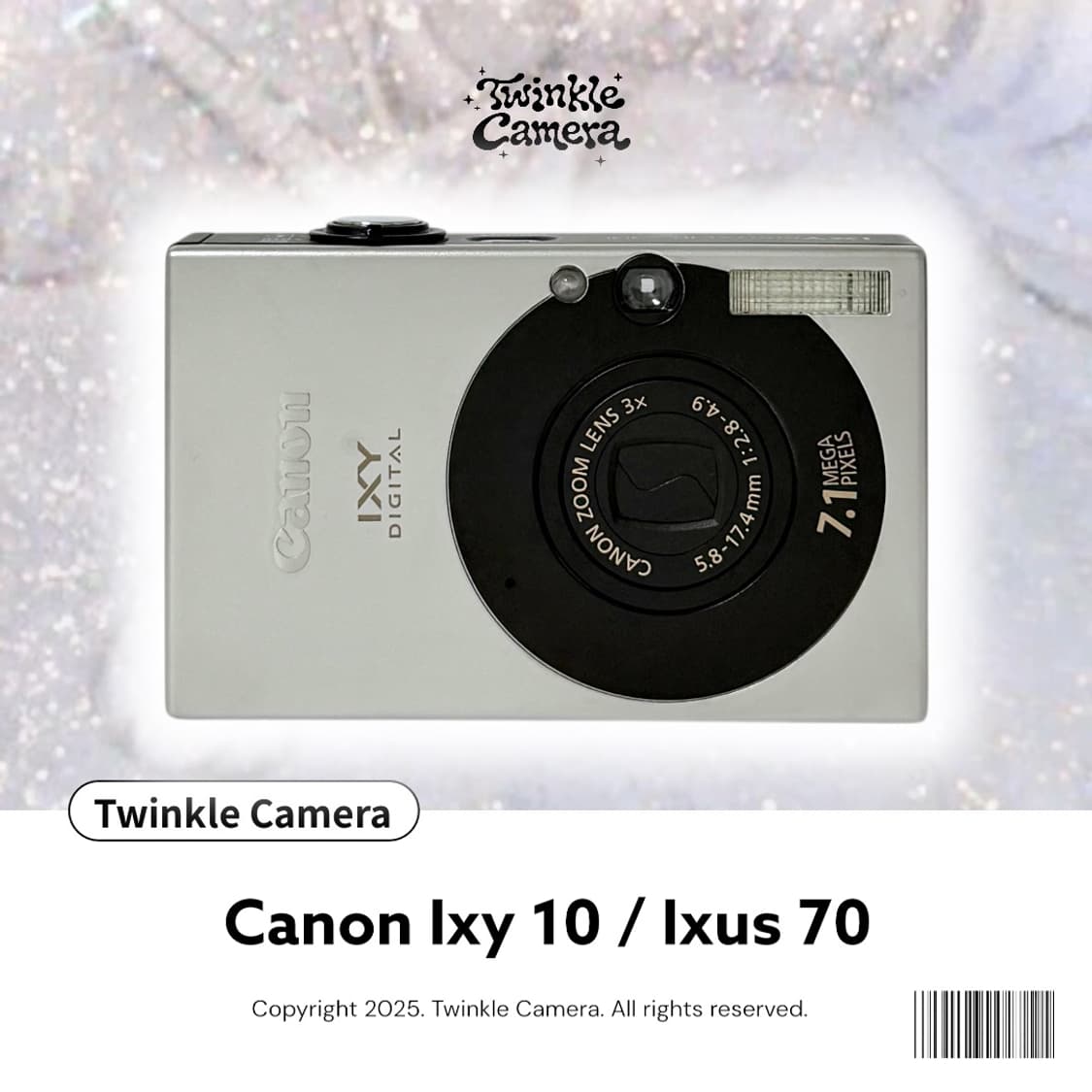 Canon ixy 캐논 익시 10 (익서스 70) 상품이미지1