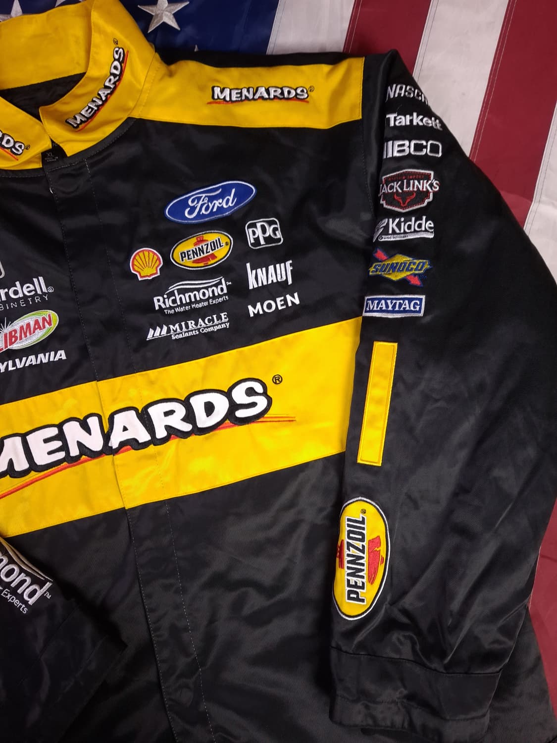 새제품급 팀 펜스키 Team Penske  오피셜 레이싱 자켓 상품이미지3