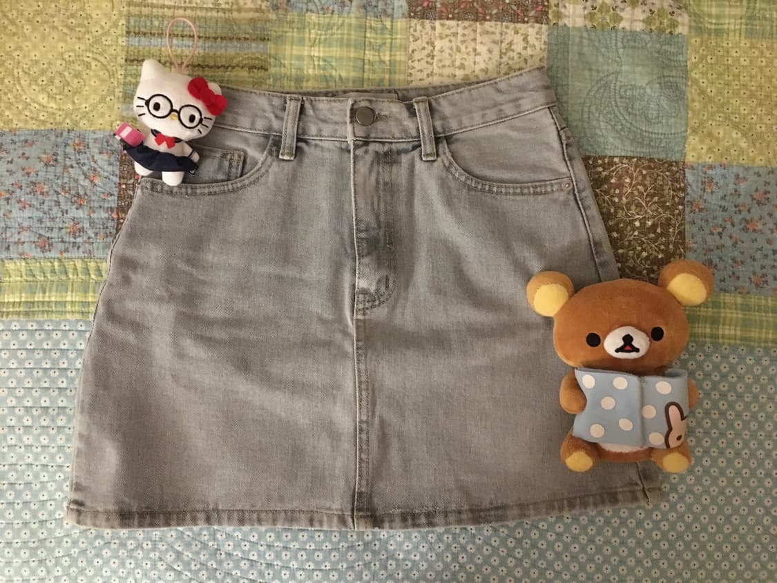 빈티지 ｡✱*.:｡✧*.｡✰*.:｡✧ 청치마 미니스커트 기본템  상품이미지2