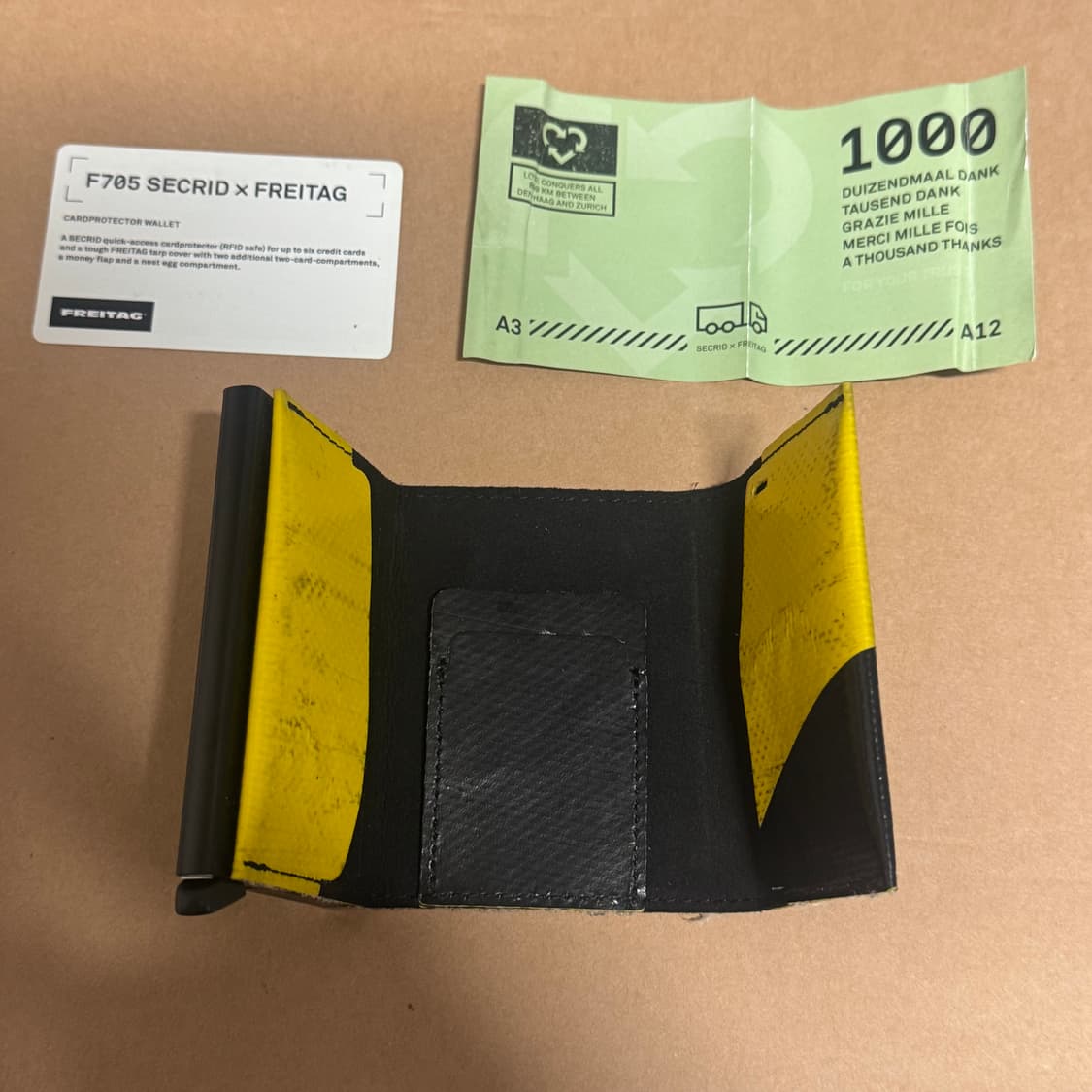 프라이탁 시크리드 블랙 옐로우 상품이미지4