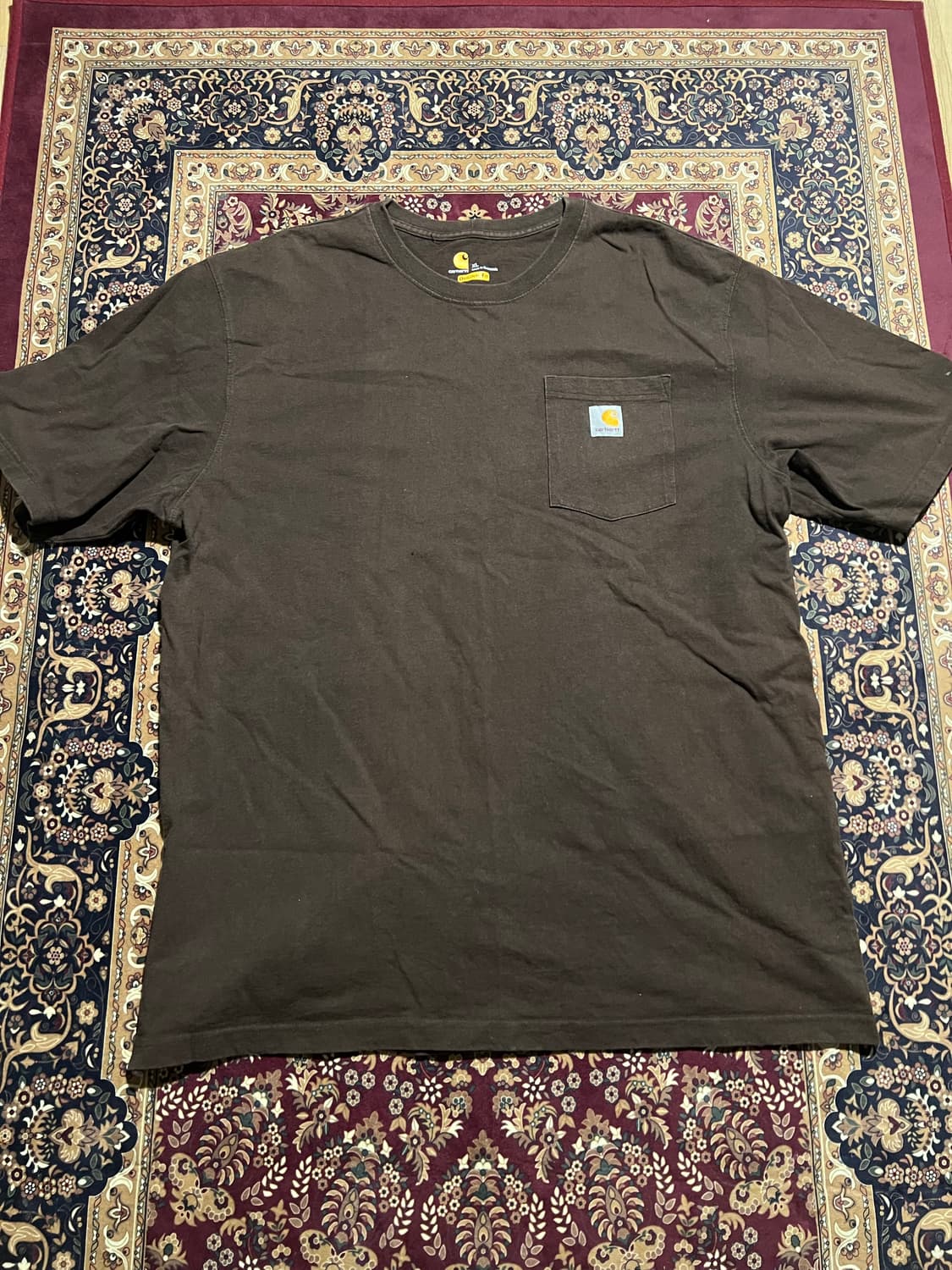 칼하트 포켓 반팔 티셔츠 상품이미지1