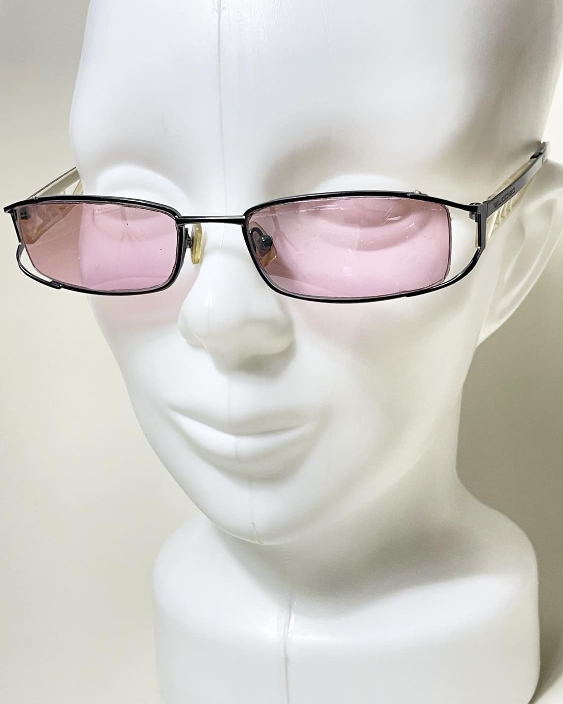 90s 홍콩제 SUOBIAO 스퀘어 틴트 선글라스 상품이미지8