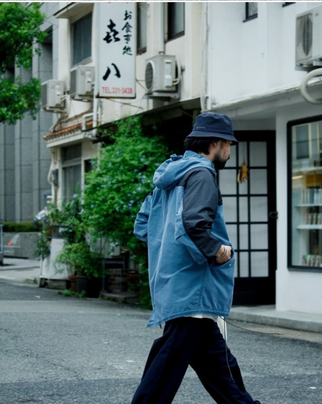 노스페이스 퍼플라벨 nanamika 라인 인디고 마운틴 윈드파카 상품이미지6