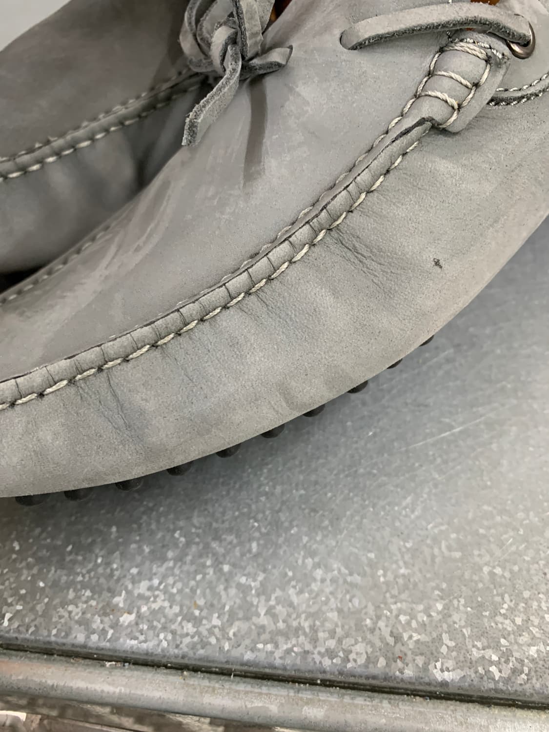 토즈 고미노 드라이빙 슈즈 그레이 9(280) 상품이미지4