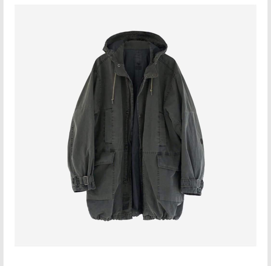 폴리테루 64 델 모즈 파카 올리브 2사이즈 상품이미지1