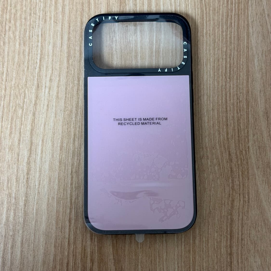 (17프로맥스) 케이스티파이 핑크 글레이즈 케이스 새상품 상품이미지2